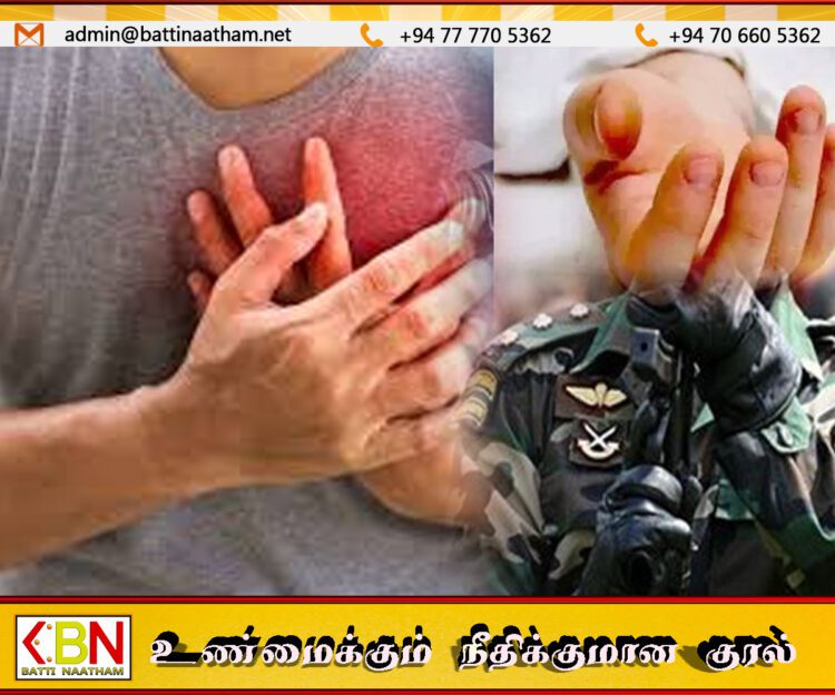 பலாலி இராணுவ முகாமில் பணிபுரிந்த இராணுவ வீரர் உயிரிழப்பு!