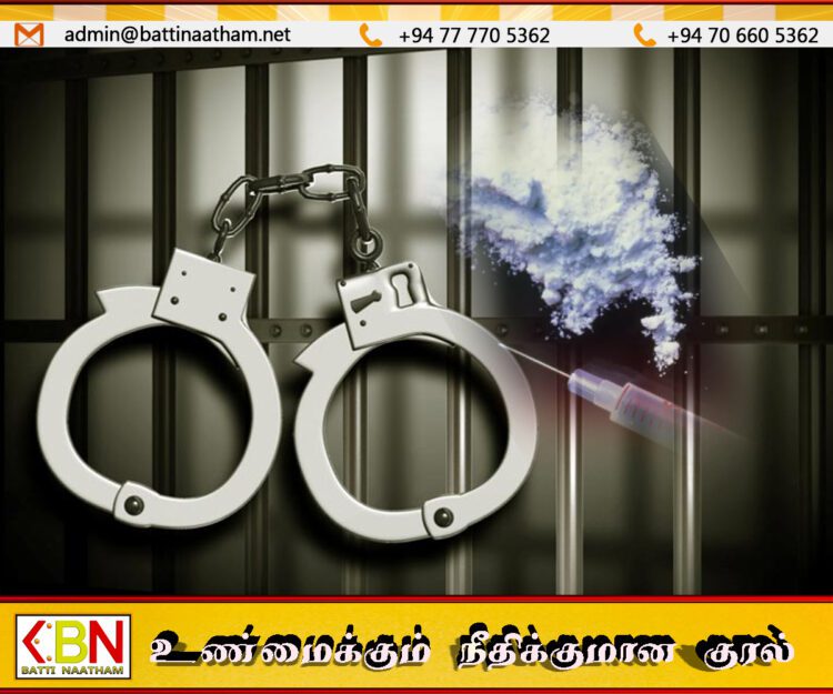 போதைப்பொருட்களுடன் பொரளை மகசின் சிறைச்சாலை காவலர் கைது