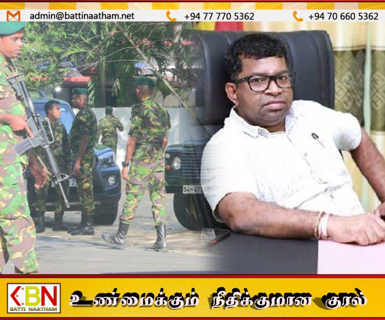 பிள்ளையானின் கட்சிக் காரியாலயத்தில் விசேட அதிரடிப்படையினரின் தேடுதலில் தோட்டாக்கள் உள்ளிட்ட பல பொருட்கள் மீட்பு