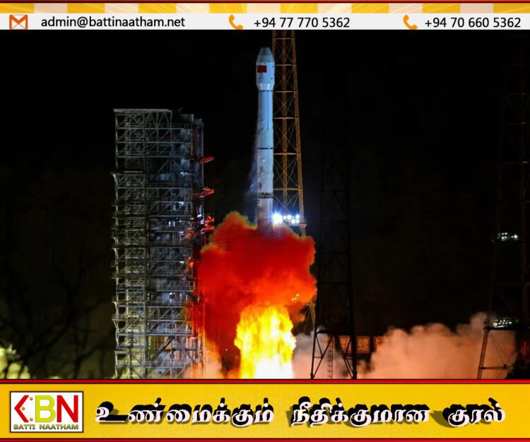 விண்கல்லில் இருந்து மாதிரிகளை சேகரிக்க விண்கலம் அனுப்பிய சீனா!