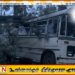 ஆடைத்தொழிற்சாலை ஊழியர்களை ஏற்றிச் செல்வதற்காக நிறுத்தி வைக்கப்பட்டிருந்த பஸ் மீது முறிந்து விழுந்த பாரிய மரம்