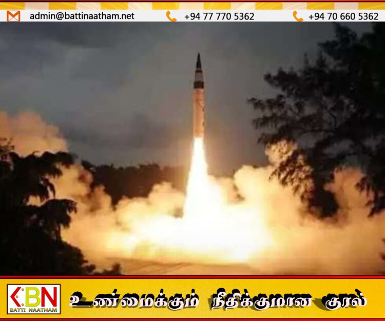அந்தமானில் ஏவுகணை சோதனை நடத்தப்படுவதனால் விமானங்கள் பறக்கத் தடை