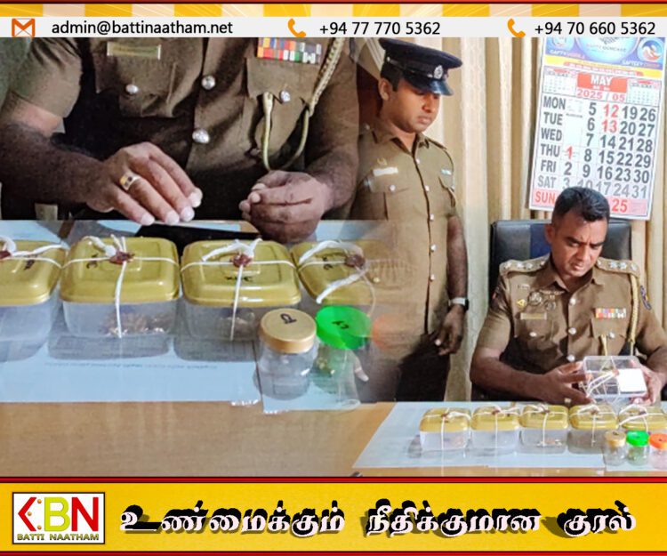 வவுனியாவில் பல இலட்சம் பெறுமதியான தங்க நகைகளுடன் சிக்கிய இளைஞன்