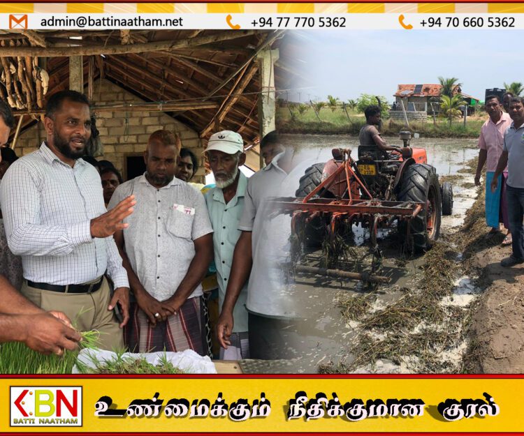 ஆலங்குளம் பிரதேசத்தில் நெற் செய்கையில் உற்பத்தி திறனை அதிகரித்தல் தொடர்பில் விழிப்பூட்டல் நிகழ்வு