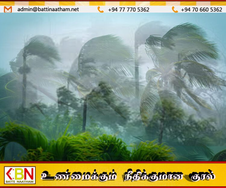 மேல் மாகாணத்தில் வீசிய கடும் காற்றில் மரங்கள் முறிந்து வீழ்ந்தமையினால் பல வீடுகள் சேதம்