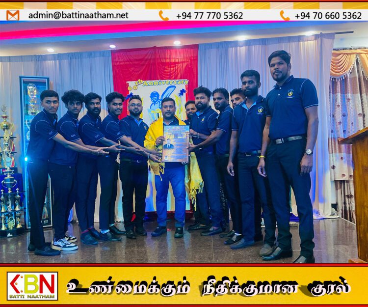 மட்டு பெரியகல்லாறு கோல்டன் விளையாட்டுக்கழகத்தின் 60வது ஆண்டு நிறைவு விழா