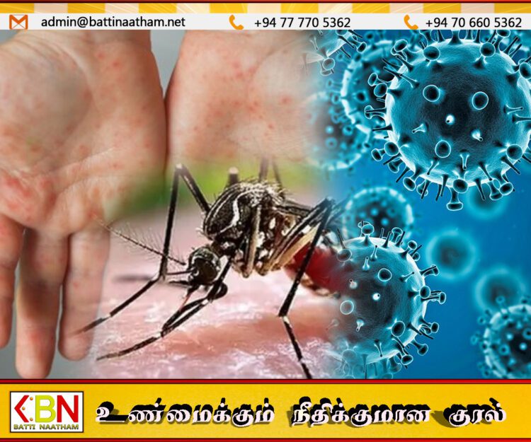 நாட்டில் அம்மை டெங்கு மற்றும் இன்ஃப்ளுவன்ஸா நோயாளர்களின் எண்ணிக்கை அதிகரிப்பு