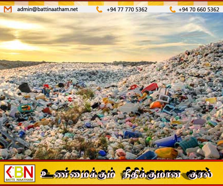 நாட்டில் வருடத்திற்கு சுமார் 250,000 மெட்ரிக் டன் பிளாஸ்டிக் கழிவு சேகரிப்பு