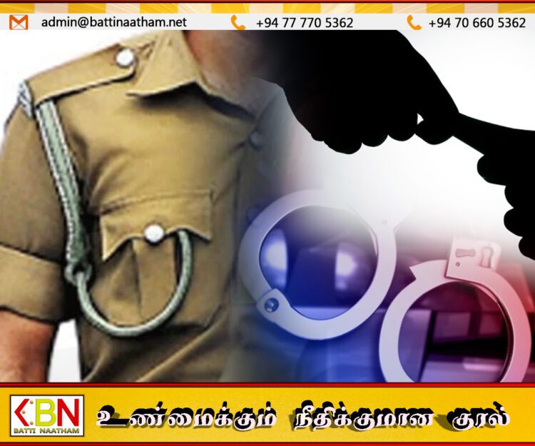 தொலைபேசி மூலம் இலஞ்சம் வங்க முற்பட்ட வீதி போக்குவரத்து பொலிஸ் அதிகாரி கைது