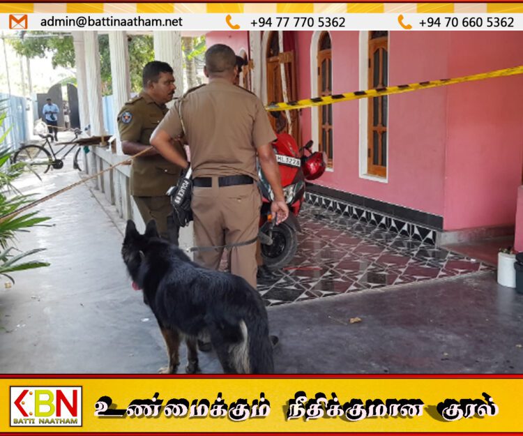 கழுத்து அறுத்து கொலை செய்யப்பட்ட நிலையில் குடும்பப் பெண் சடலமாக மீட்பு