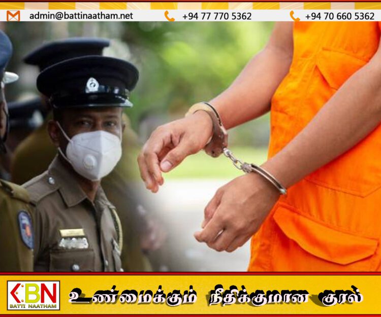 13 வயது சிறுமியை பாலியல் வன்புணர்வுக்கு உட்படுத்திய பிக்கு கைது