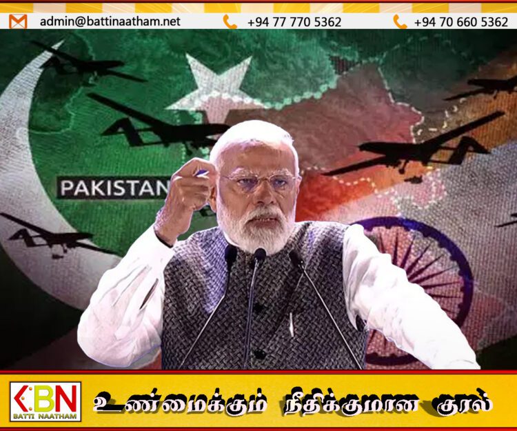 பாகிஸ்தான் மீண்டும் தாக்குதல் நடத்தினால் அதற்கு பதிலடி கொடுக்க தயார்; மோடி