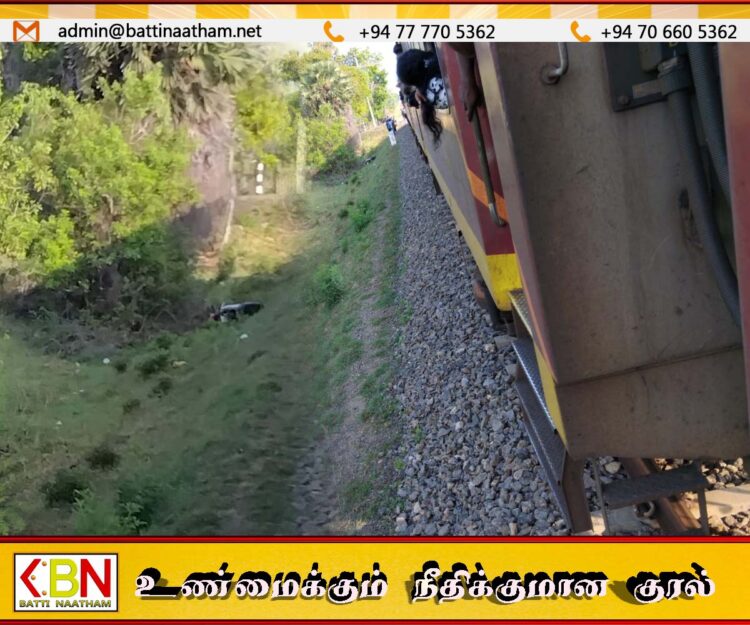 யாழில் இருந்து கொழும்பு சென்ற ரயிலில் மோதி ஒருவர் உயிரிழப்பு