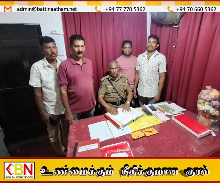 காத்தான்குடி பொலிஸ் பிரிவில் இரண்டு ஐஸ் போதைப்பொருள் வர்த்தகர்கள் கைது