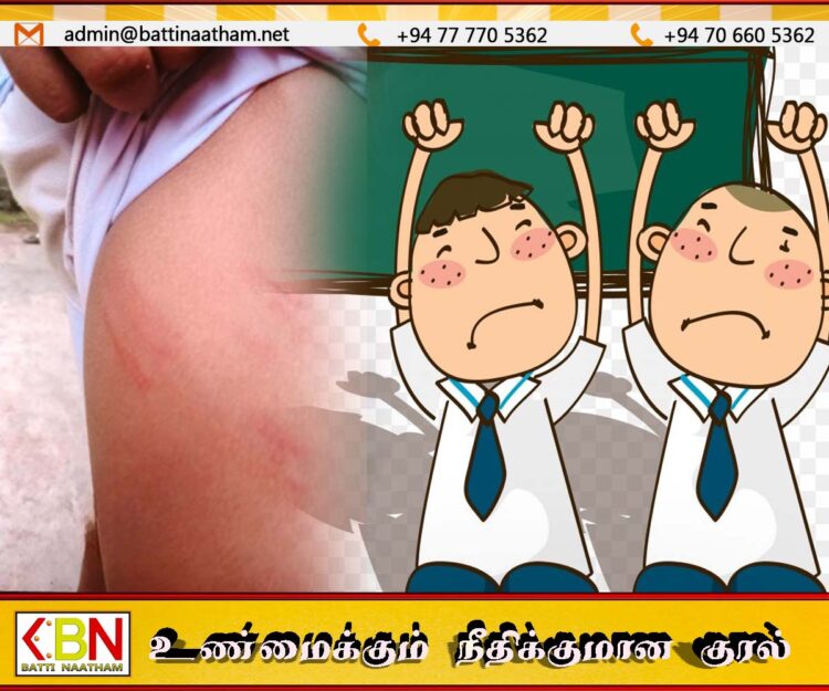 தரம் 5 மாணவர்களை முழங்காலில் நிற்க வைத்து கொடூரமாக தாக்கிய பாடசாலை அதிபரான பௌத்த மதகுரு