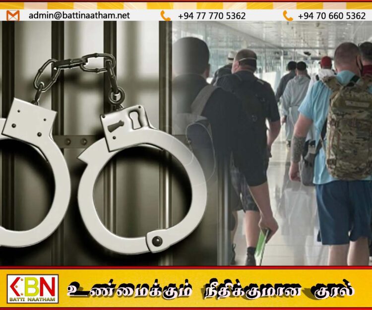 இலங்கையில் 34 பங்களாதேஷ் பிரஜைகள் கைது
