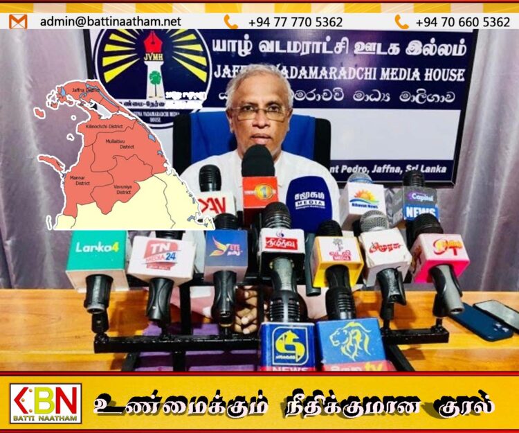 வடக்கு மாகாண முதலமைச்சர் வேட்பாளராக களமிறங்கும் சுமந்திரன்
