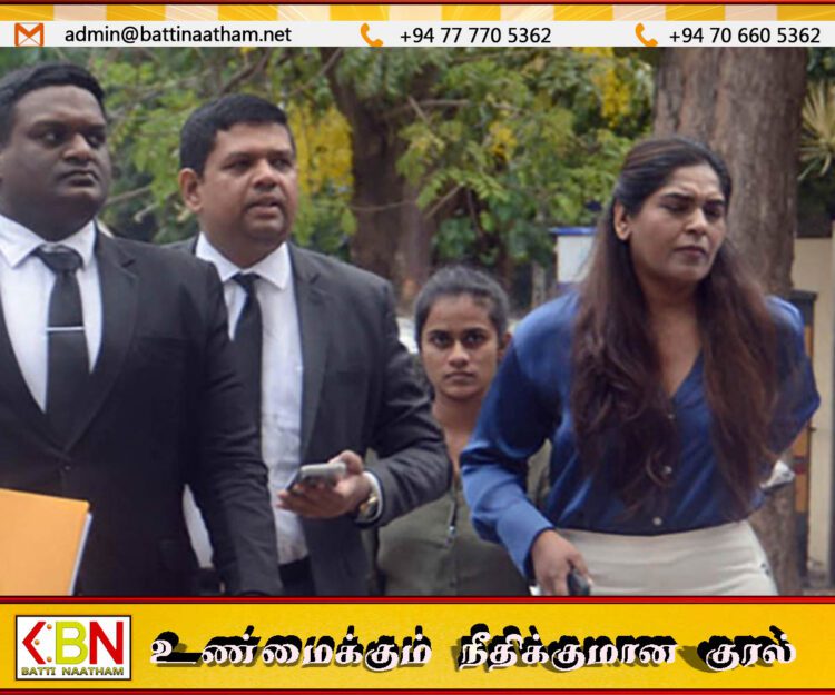 கெஹலிய ரம்புக்வெல்லவின் மகள் இலஞ்ச ஊழல் ஆணைக்குழுவில் முன்னிலை