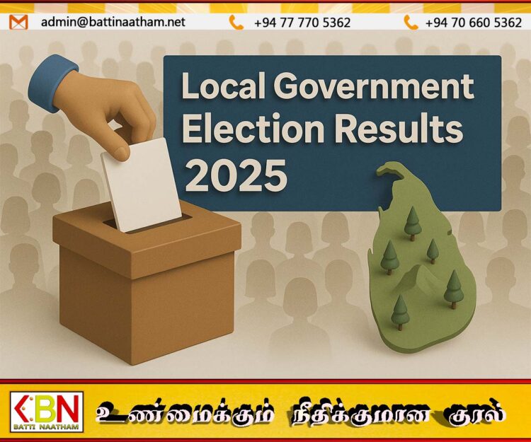 அம்பாந்தோட்டை மாநகர சபைக்கான தேர்தல் முடிவுகள்