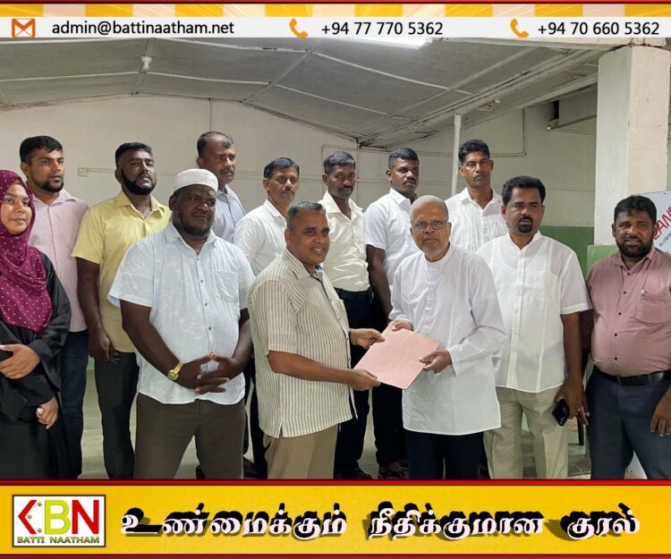 முஸ்லிம் காங்கிரஸ் மற்றும் தமிழரசு கட்சியிடையே புரிந்துணர்வு உடன்படிக்கை கைச்சாத்து