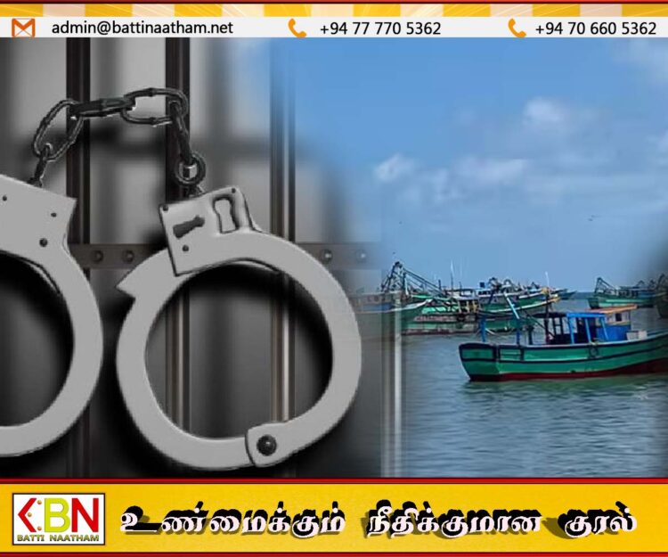 இந்தியாவில் இருந்து சட்டவிரோதமாக இலங்கைக்குள் நுழைய முயன்ற ஆறு பேர் கைது