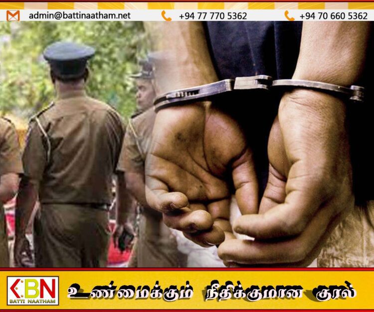 மதுபோதையில் வாகனம் செலுத்திய ஆயித்தியமலை பொலிஸ் அதிகாரி கைது