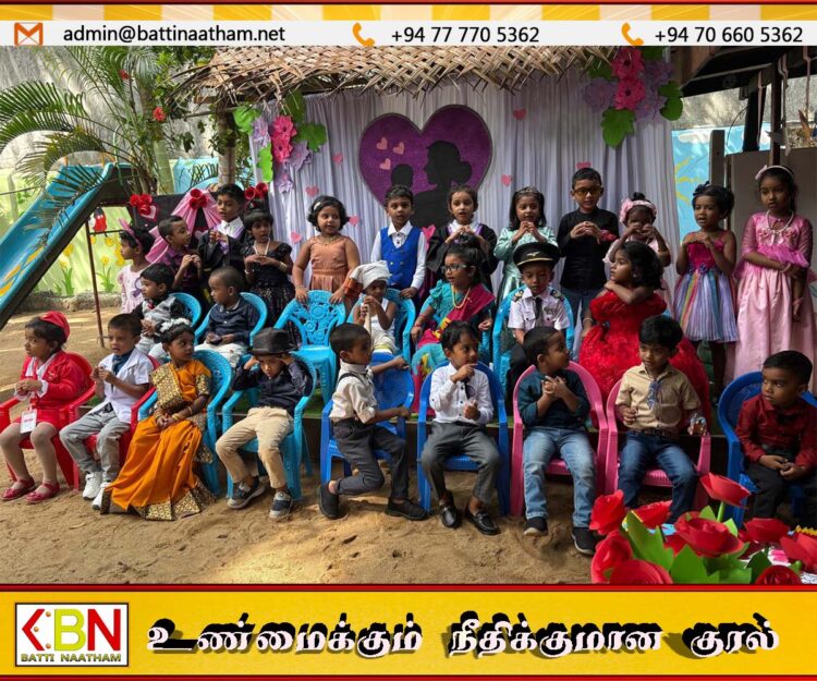 மட்டு ஷேன் பாலர் பாடசாலையில் அன்னையர் தின விசேட நிகழ்வுகள்