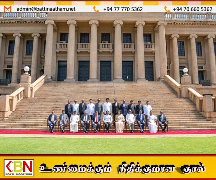 இலங்கையின் அமைச்சரவையில் மாற்றம் மேற்கொள்ள அரசாங்கம் கவனம்