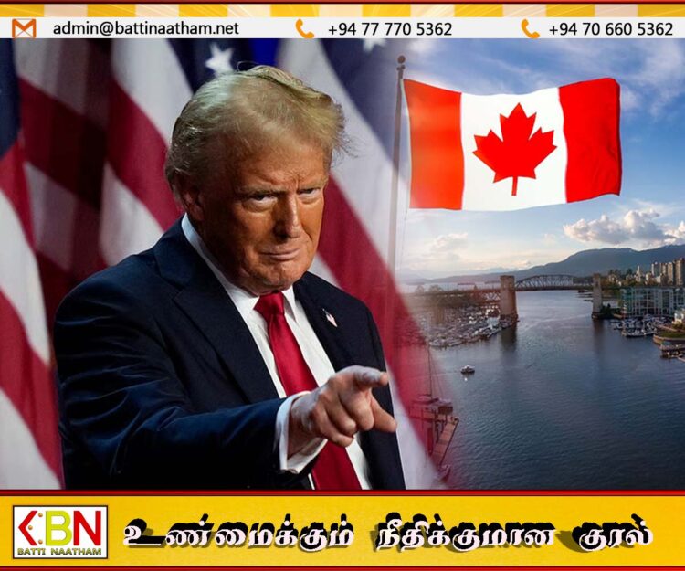 அமெரிக்காவின் 51ஆவது மாநிலமாக கனடா இணைந்தால் ஏவுகணை பாதுகாப்பு கட்டமைப்பு இலவசம்; டொனால்ட் ட்ரம்ப்