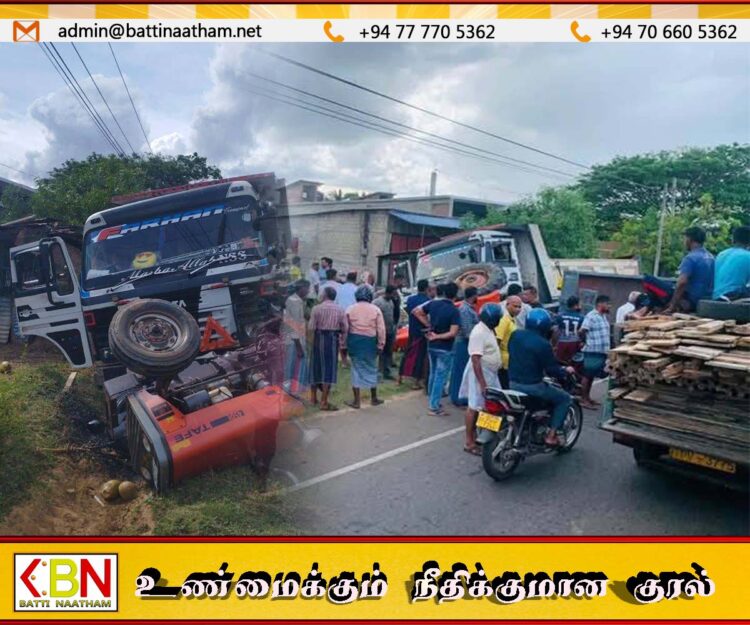 ஓட்டமாவடி-நாவலடி பிரதான வீதியில் விபத்து; ஒருவர் உயிரிழப்பு