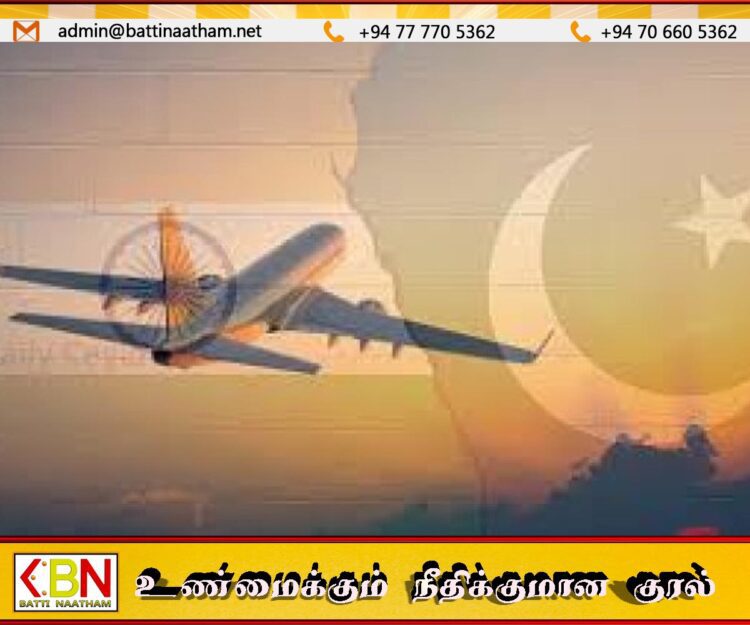 பாகிஸ்தான் விமானங்கள் இந்திய வான்வெளியை பயன்படுத்த தடை