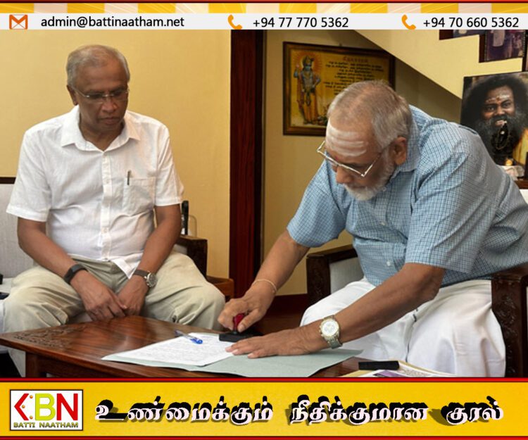 விக்னேஸ்வரன் – சுமந்திரன் நல்லூர் பிரதேச சபையில் ஆட்சி அமைப்பது தொடர்பில் செய்த உடன்படிக்கை