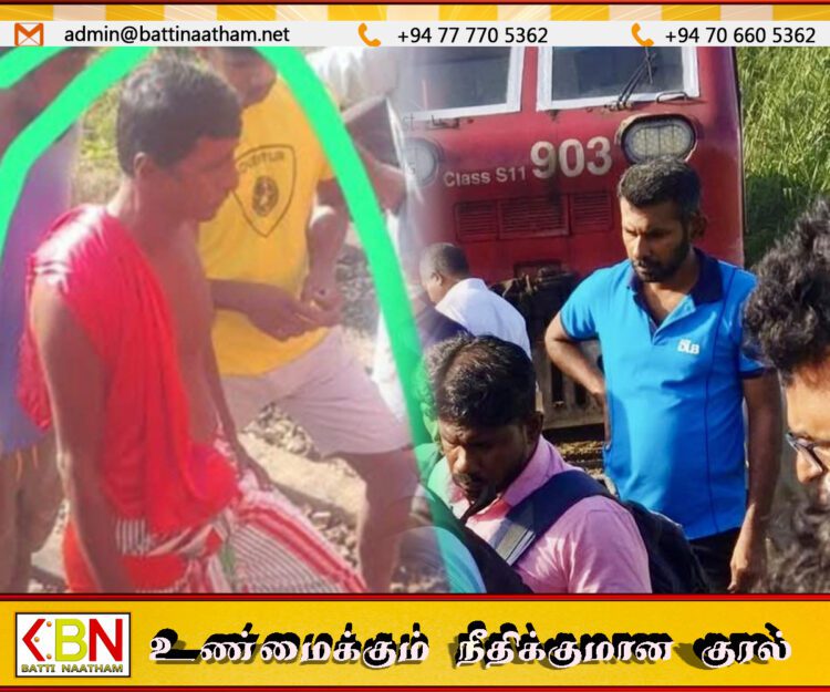 ஏற்படவிருந்த ரயில் விபத்தை தனி நபராக தடுத்து நிறுத்தி பலரின் உயிரை காப்பாற்றிய நபர்