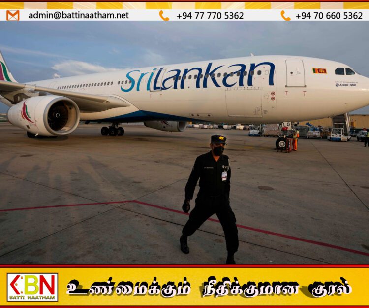 சிங்கப்பூருக்கு சென்ற சிறிலங்கன் விமானம் தொழில்நுட்பக் கோளாறு காரணமாக அவசரமாக தரையிறக்கம்