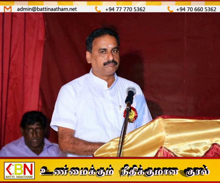 ஆறு தொன் தங்கமும் யுத்தத்தில் பாதிக்கப்பட்ட மக்களுக்கு பகிரப்பட வேண்டும்; சபா குகதாஸ்