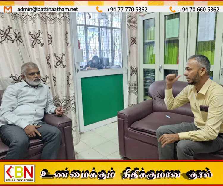 காத்தான்குடி வீதி ஊடாக மட்டு போதனா வைத்தியசாலைக்கான போக்குவரத்து சேவையை மீண்டும் ஆரம்பிக்குமாறு வேண்டுகோள்