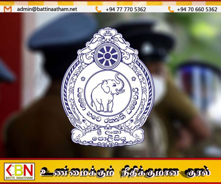 வெடிபொருட்களை ஏற்றிச் சென்ற லொறி பொலிஸாரால் பறிமுதல்