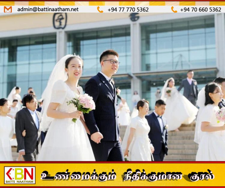 சீனாவில் அதிகரித்துள்ள மணப்பெண் தட்டுப்பாடு; அரசின் அவசர அறிவித்தல்