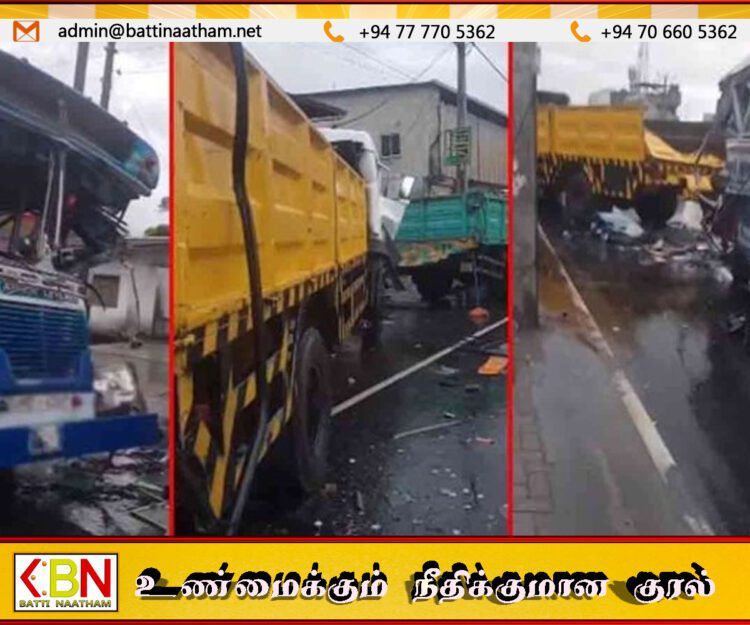 கொழும்பு நோக்கிச் சென்ற பேருந்து அவிசாவளையில் விபத்துக்குள்ளானதில் 15 பேர் காயம்