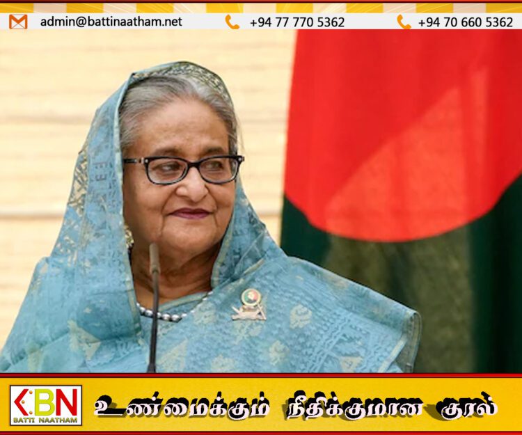 பங்களாதேஷின் முன்னாள் பிரதமர் ஷேக் ஹசீனாவுக்கு எதிராக பிடியாணை