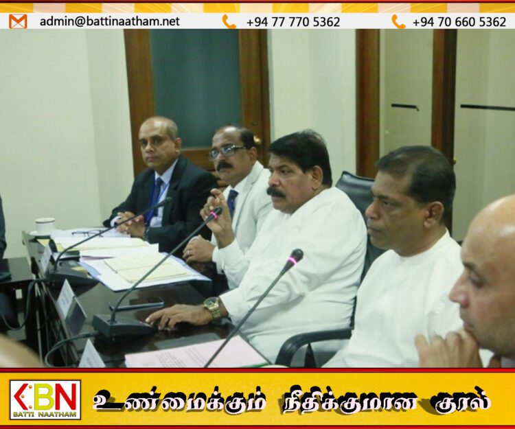 கிழக்கு கடற்பரப்பில் கடல் கொள்ளையைத் தடுக்கும் வகையில் உடனடி நடவடிக்கைகள் தேவை; அமைச்சர் சந்திரசேகர் கோரிக்கை