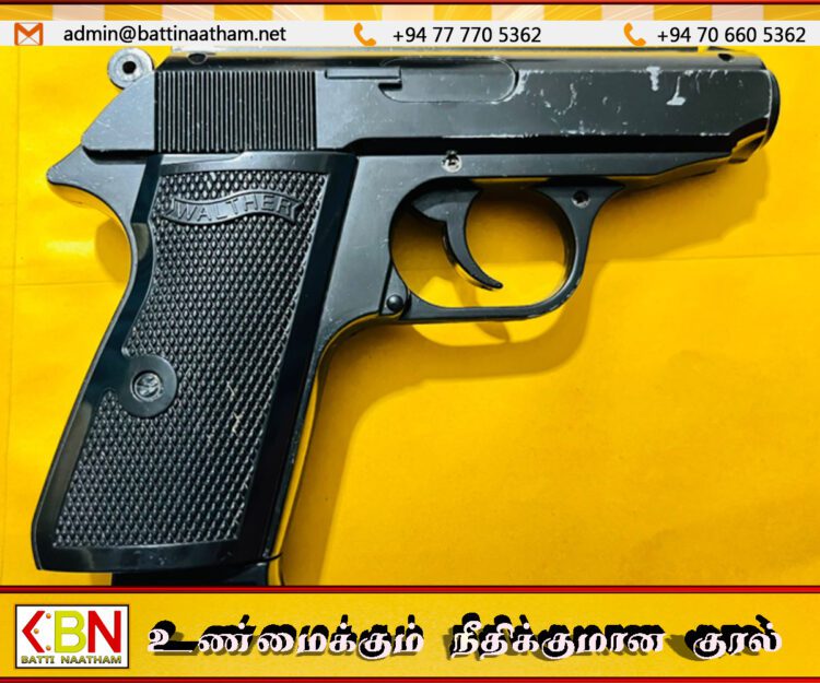 துப்பாக்கி மற்றும் ஐஸ் போதைப்பொருளுடன் துப்பாக்கிதாரியாக செயற்பட்டவர் கைது
