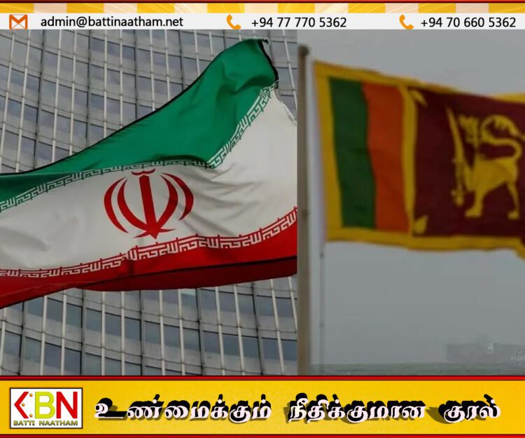 ஈரானில் உள்ள இலங்கை தூதரக அதிகாரிகள் தற்காலிகமாக வெளியேற்றம்