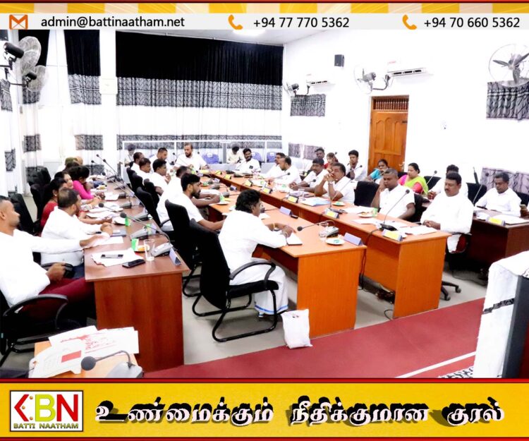 ஏறாவூர்ப்பற்று பிரதேச சபையின் முதலாவது அமர்வு