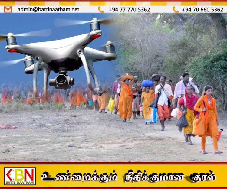 இன்று ஆரம்பமாகும் கதிர்காம பாத யாத்திரை; ட்ரோன் கெமரா பயன்பாட்டுக்கு தடை