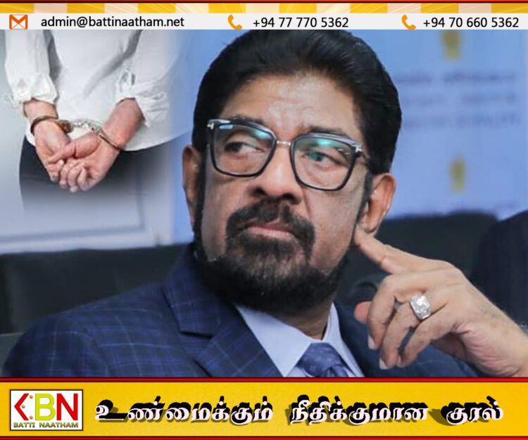 முன்னாள் அமைச்சர் கெஹெலிய ரம்புக்வெல்லவின் வீட்டு பணிப்பெண் கைது
