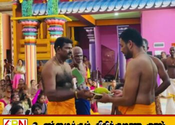 யாழில் ஆலயமொன்றில் 460,000 ரூபாய்க்கு ஏலம் போன மாம்பழம்