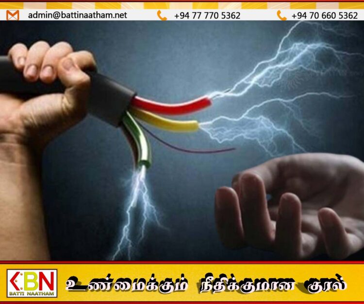 வீட்டில் மின்சாரம் தாக்கி சிறுமி ஒருவர் உயிரிழப்பு
