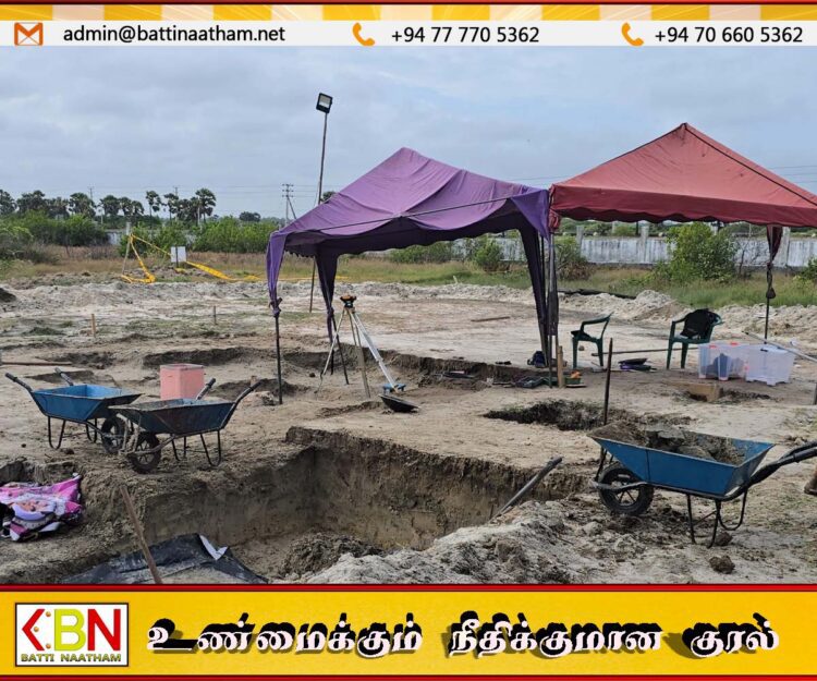 செம்மணி மனித புதைகுழியில் மேலும் இரண்டு மனித எலும்பு கூட்டு எச்சங்கள் அடையாளம்