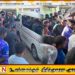தோப்பூர் சின்னக்கல்வான் பாலத்தில் விபத்து ; இரு இளைஞர்கள் படுகாயம்